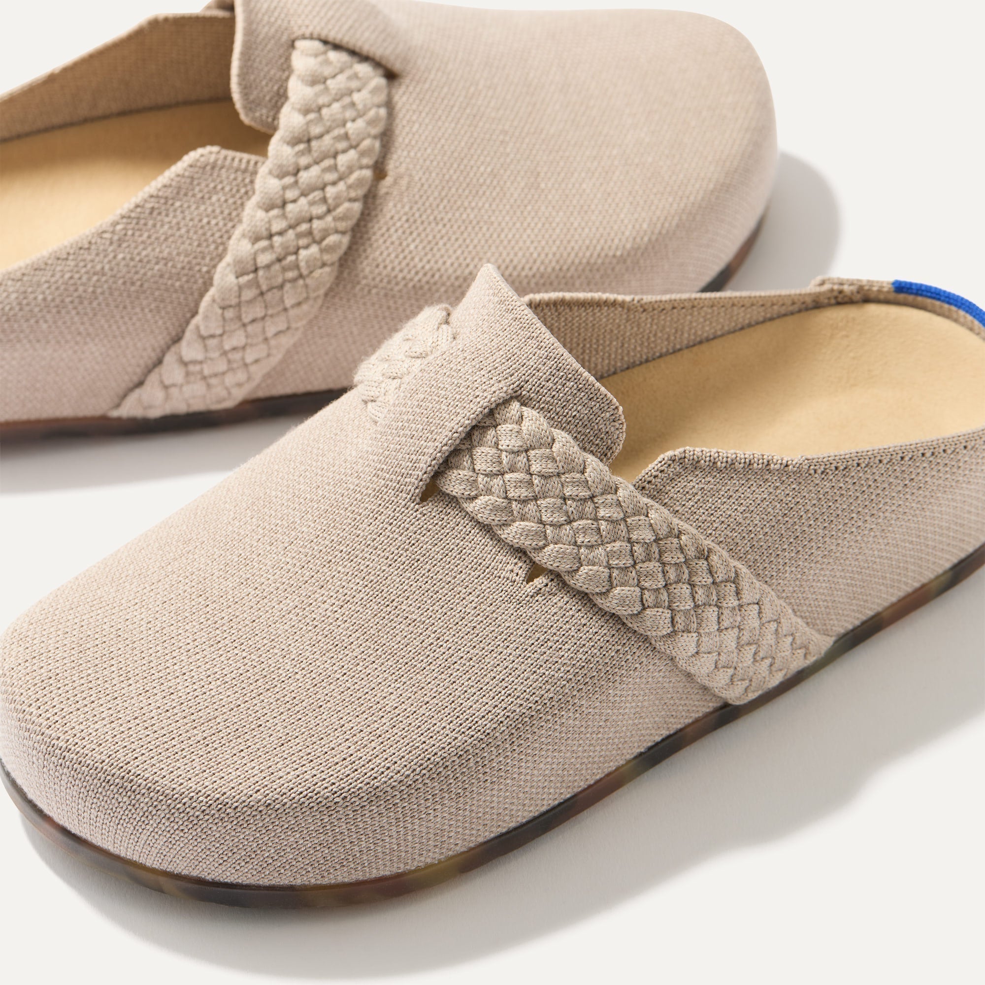 The Braid Clog - Dove