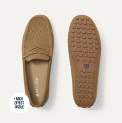 The Men's Driver - Oak Herringbone