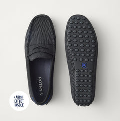 The Men's Driver - Carbon Herringbone